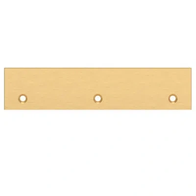 Baldwin 4621 Edge Pull In Satin Brass