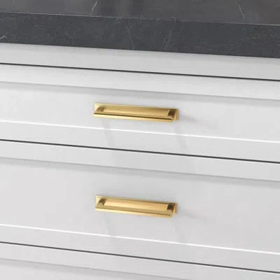 Baldwin 4941 Transitional Back Plate In Non-lacquered Brass