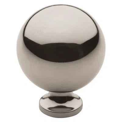 Baldwin 4961 Spherical Knob In Polished Nickel