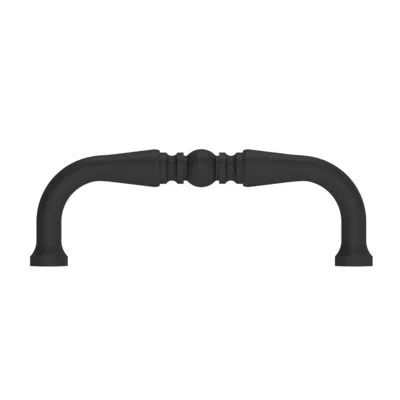 Baldwin 4964 Colonial Pull In Satin Black