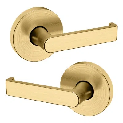 Baldwin 5105 Lever Door Lever In Venetian Bronze