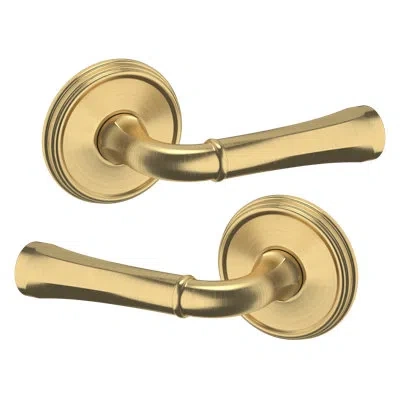 Baldwin 5113 Lever Door Lever In Lifetime (pvd) Satin Brass
