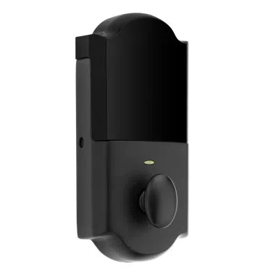Baldwin Boulder Smart Electronic Single Cylinder Deadbolt In Satin Black