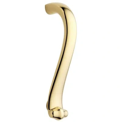 Baldwin Bristol Door Pull Plate In Lifetime Brass
