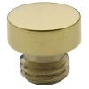Baldwin Button Tip For Radius Corner Hinge In Lifetime Polished Brass