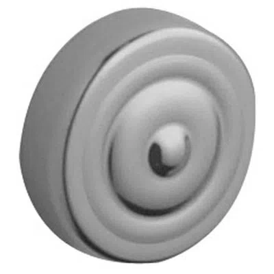 Baldwin Colonial Screw Cover In Lifetime Brass