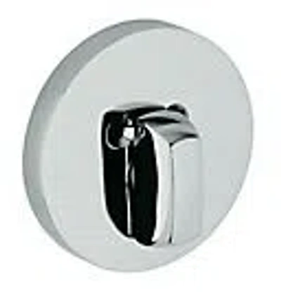 Baldwin Contemporary Low Profile Single Cylinder Patio Deadbolt For 2-1/8" Bore Hole In Polished Chrome