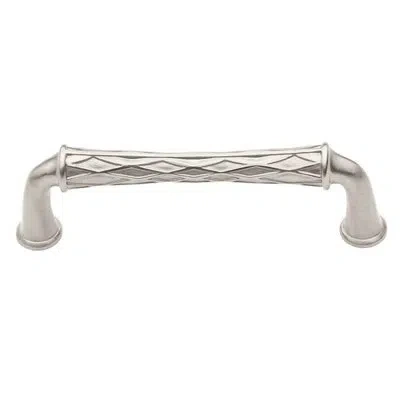 Baldwin Couture Arch Pull In Satin Nickel