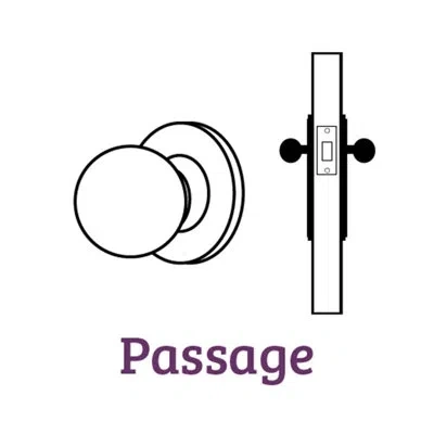 Baldwin Crystal Door Knob With  Reserve Rosette In Satin Black