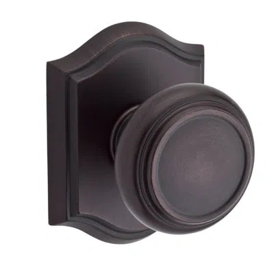 Baldwin Door Knob In Venetian Bronze