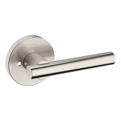 Baldwin Door Lever In Polished Nickel