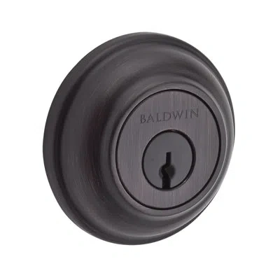 Baldwin Double Cylinder Deadbolt In Venetian Bronze