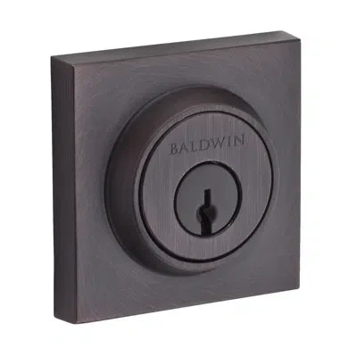 Baldwin Double Cylinder Deadbolt In Venetian Bronze