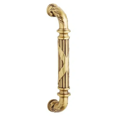 Baldwin Edinburgh Door Pull In Lifetime Polished Brass