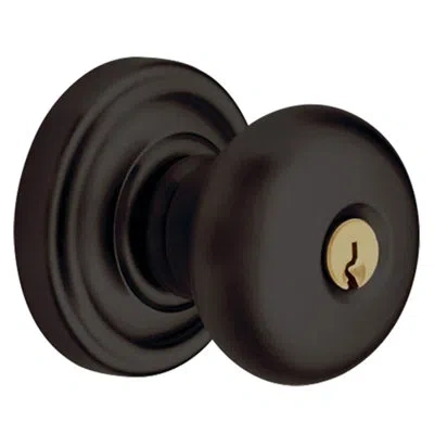 Baldwin Entry Oil Rubbed Bronze Round