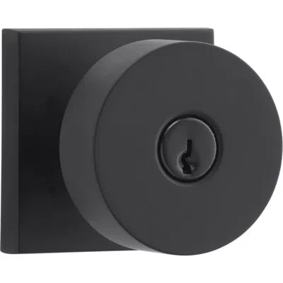 Baldwin Entry Satin Black Square