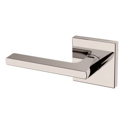 Baldwin Estate 5162 Single Dummy Door Lever With R017 Rose In Lifetime (pvd) Polished Nickel