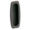 Baldwin Flush Pull In Satin Brass And Black