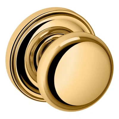 Baldwin Half Dummy Round In Non-lacquered Brass