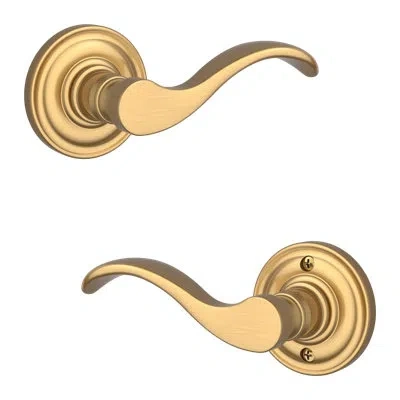 Baldwin Lifetime (pvd) Satin Brass Door Lever