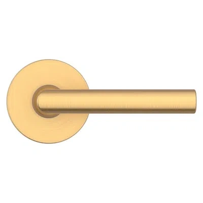 Baldwin Lifetime (pvd) Satin Brass Passage Door Lever