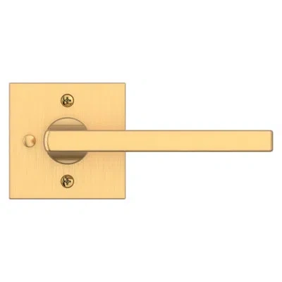 Baldwin Lifetime (pvd) Satin Brass Privacy Door Lever