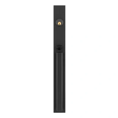 Baldwin Minneapolis 20" Handleset Trim - Left Handed In Satin Black