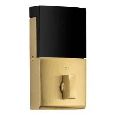 Baldwin Minneapolis Smart Electronic Entry Set In Lifetime (pvd) Satin Brass