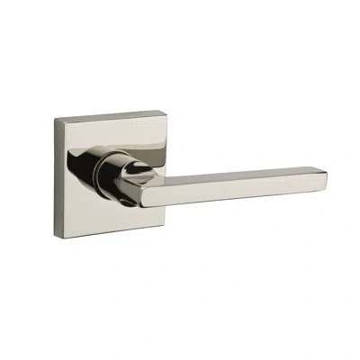 Baldwin Passage Door Lever In Polished Nickel