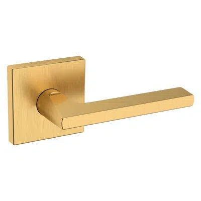 Baldwin Passage (hall & Closet) Door Lever In Satin Brass