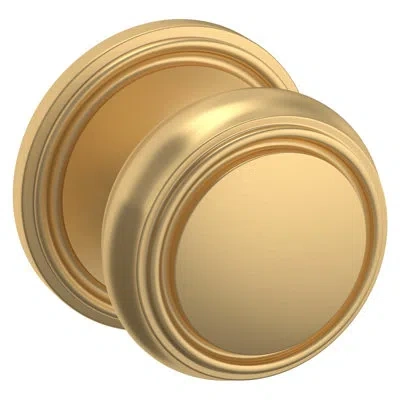 Baldwin Passage Vintage Brass Round
