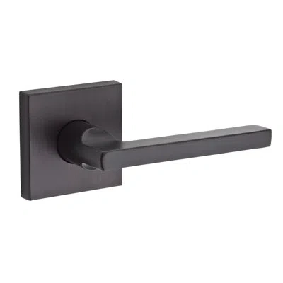 Baldwin Privacy Door Lever In Venetian Bronze
