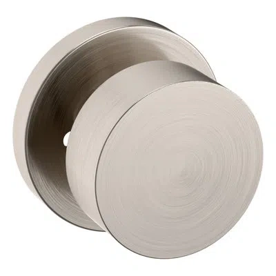 Baldwin Privacy Egg In Satin Nickel