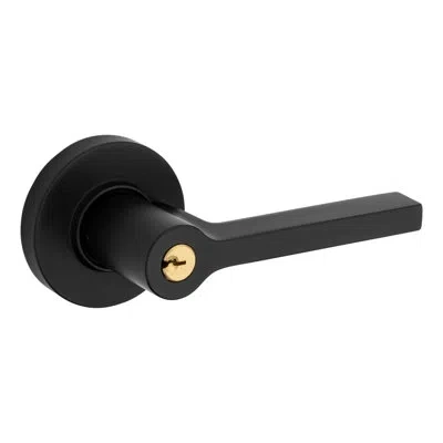 Baldwin Rose Emergency Egress Keyed Entry In Lifetime Bright Nickel