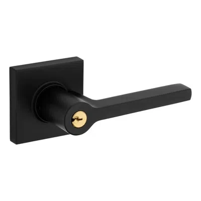 Baldwin Rose Emergency Egress Keyed Entry In Lifetime Bright Nickel