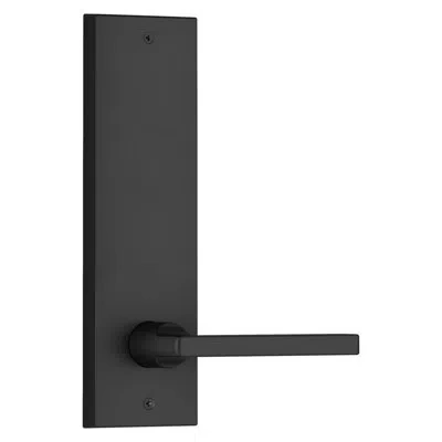 Baldwin Santa Cruz Full Dummy Handleset In Satin Black