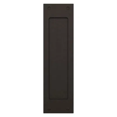 Baldwin Santa Monica Large Pocket Door Set, Passage In Oil Rubbed Bronze