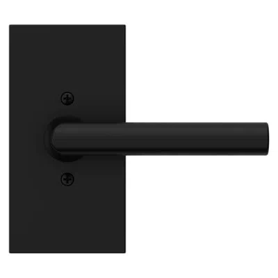 Baldwin Satin Black Dummy Door Lever