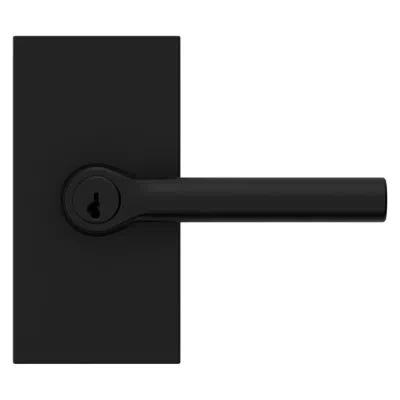 Baldwin Satin Black Entry Door Lever