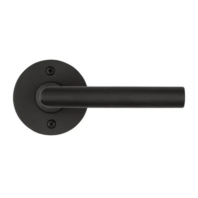 Baldwin Satin Black Half Dummy Door Lever