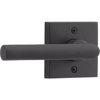 Baldwin Satin Black Half Dummy Door Lever