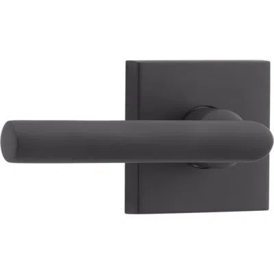 Baldwin Satin Black Passage Door Lever