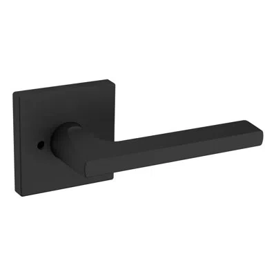 Baldwin Satin Black Privacy Door Lever