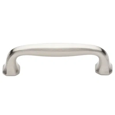 Baldwin Severin B 4" Center To Center Arch Pull In Satin Nickel