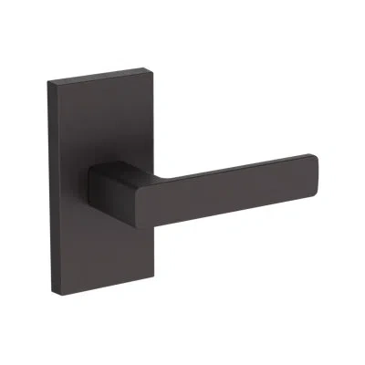 Baldwin Sharpewood Half Dummy Lever With Contemporary 5in Rose In Venetian Bronze