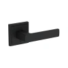 Baldwin Sharpewood Passage Lever With Stepped Square Rose In Multi