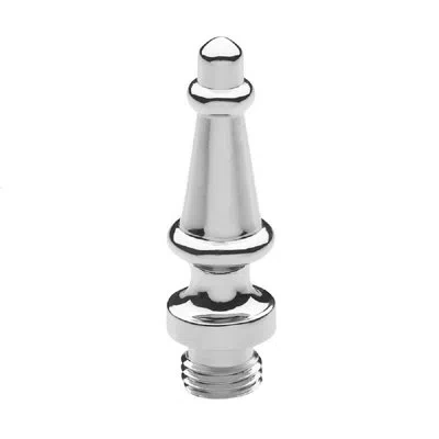 Baldwin Steeple Finial In Polished Chrome