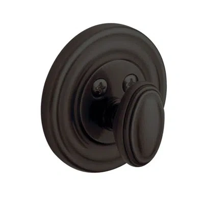 Baldwin Traditional Patio One-sided Deadbolt In Oil Rubbed Bronze