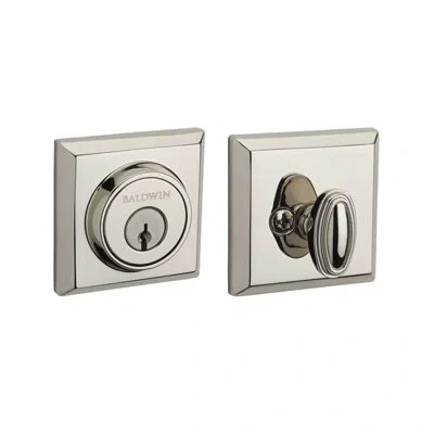 Baldwin Traditional Square Single Cylinder Deadbolt