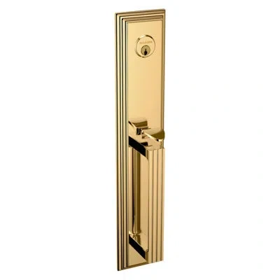 Baldwin Tremont Trim In Polished Brass